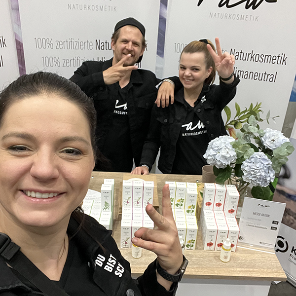 Das Raw Team auf der Messe