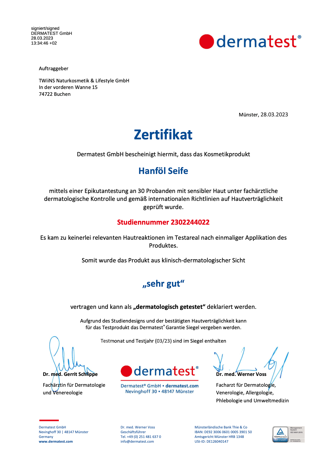 Gesichtsseife auf Hanf Basis