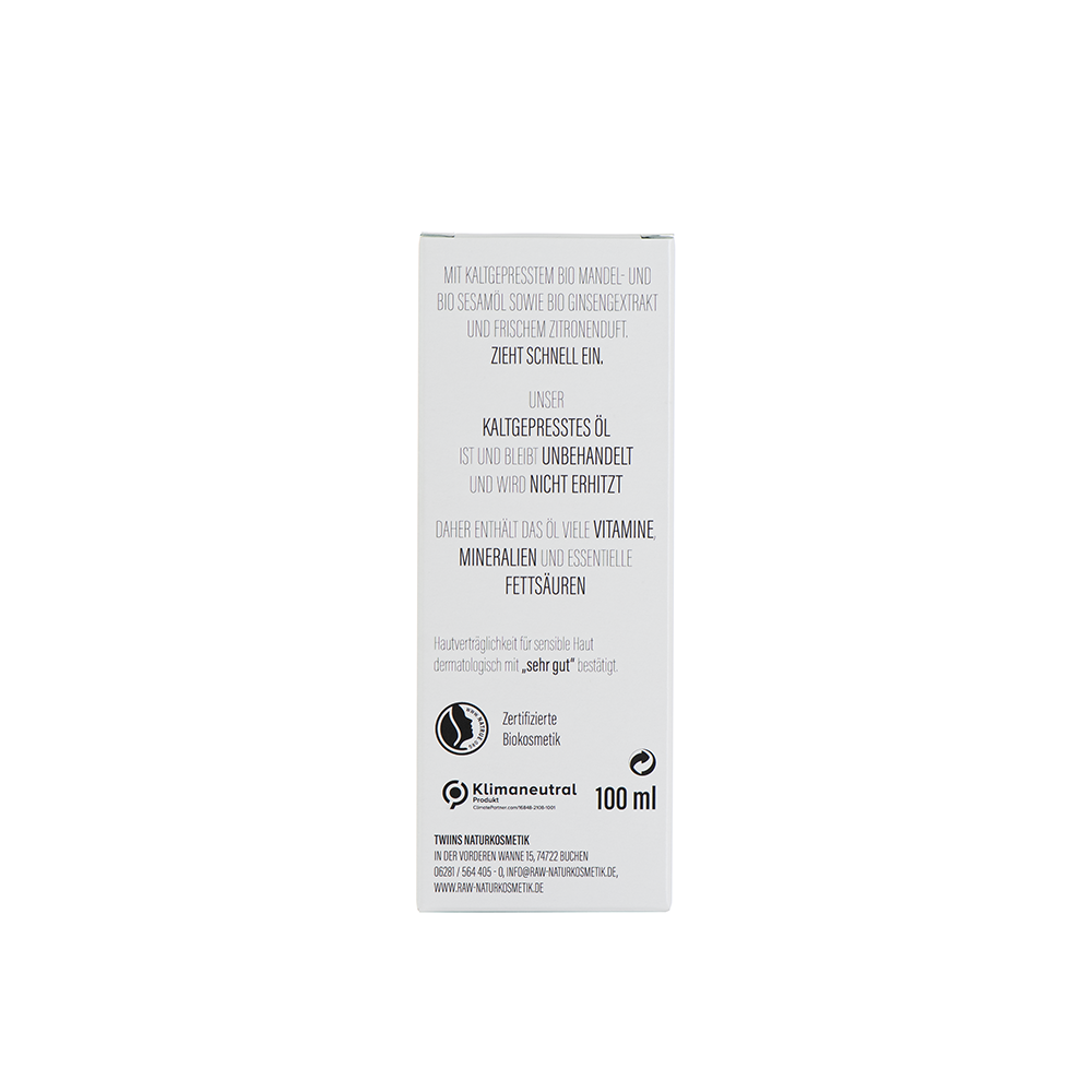 Body Oil Organic Refreshing - Protective