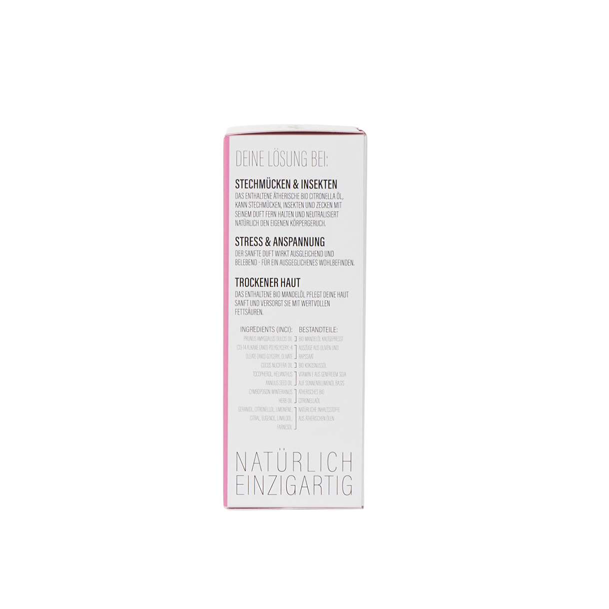 Körperöl Bio Citronella (Natürlich gegen Mücken)